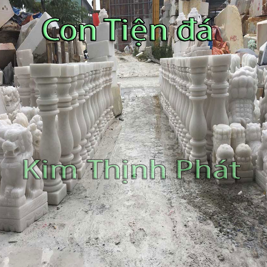 con tiện lan can đá hoa cương